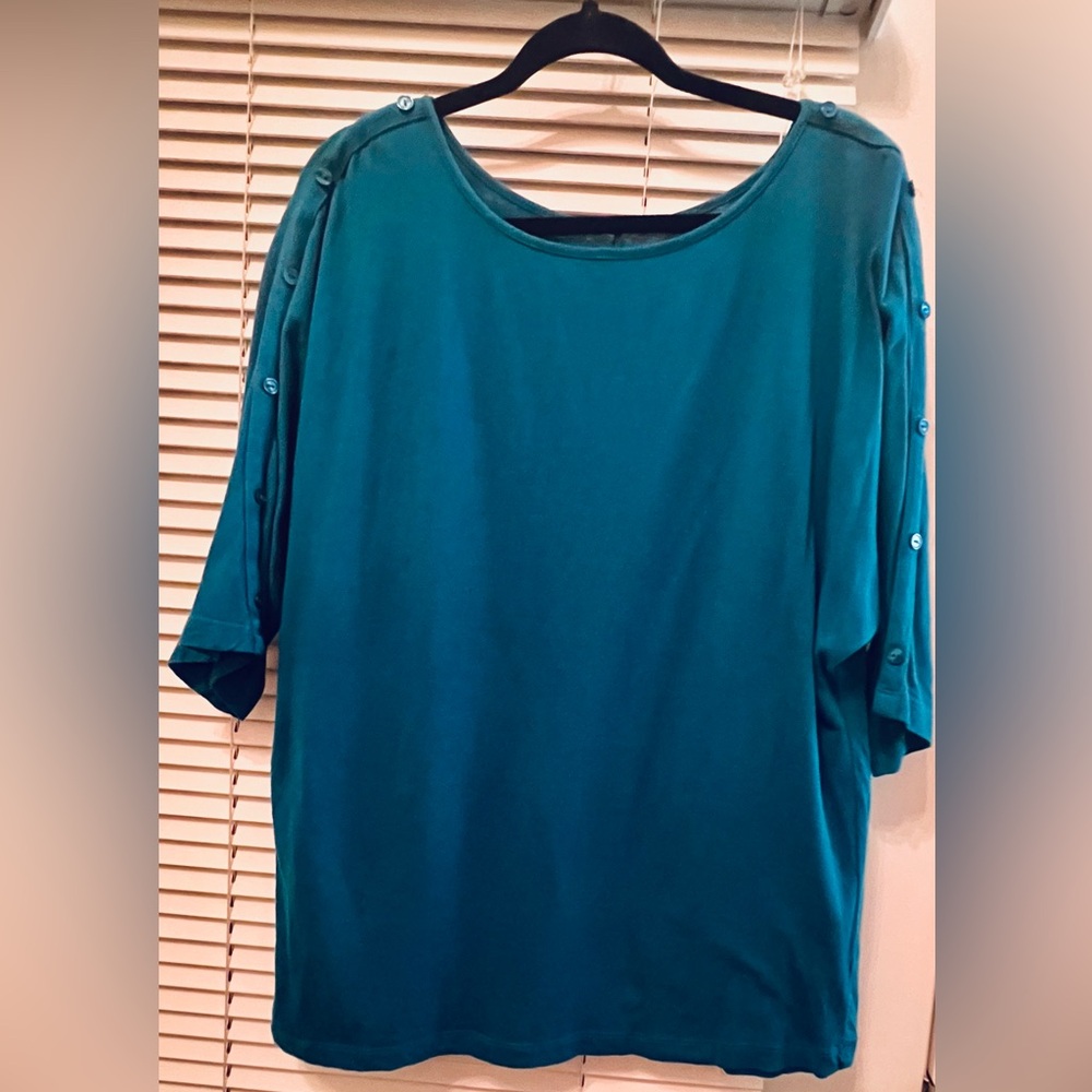 Kim Rogers | 3/4 Sleeve Knit Top